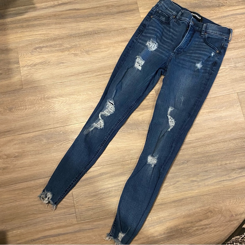 Express High Rise Skinny Jean